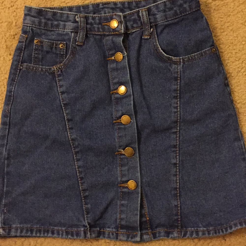 Denim skirt